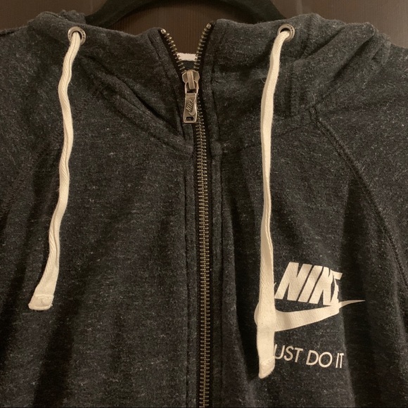 Nike Sportswear Heather Dark Gray Jacket Size S - Picture 4 of 6